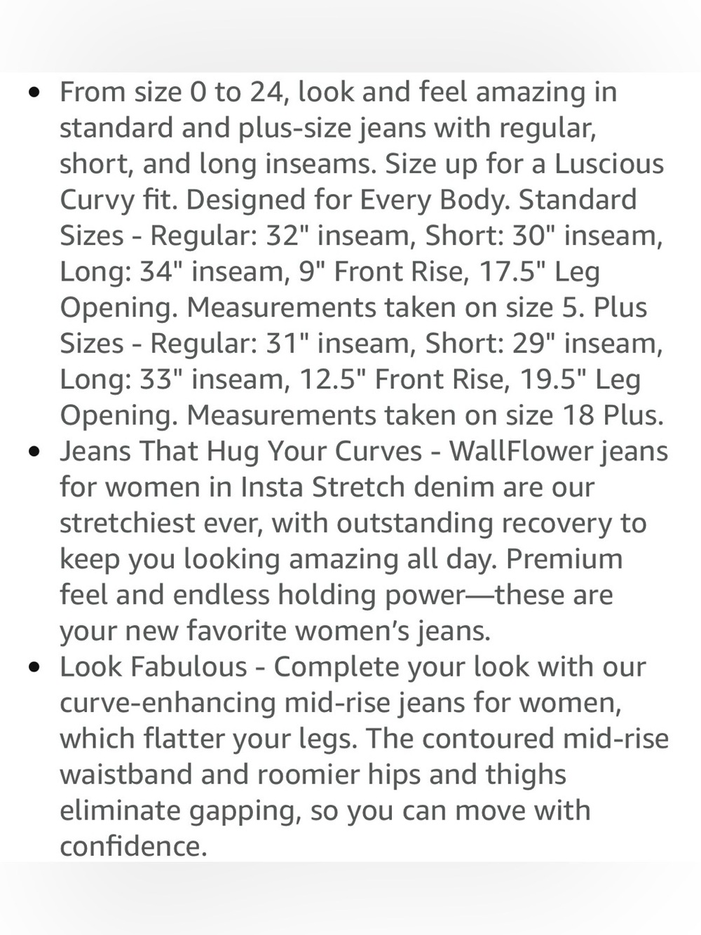 Wallflower Junior’s Dark Blue Boot Cut Jeans - Picture 10 of 11